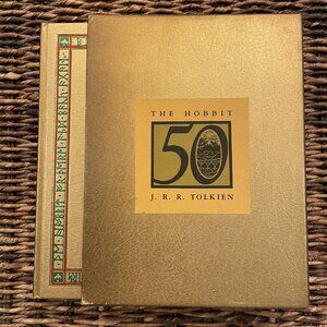 The HOBBIT 50th Anniversary Edition Gold Slipcase 1966 Edition